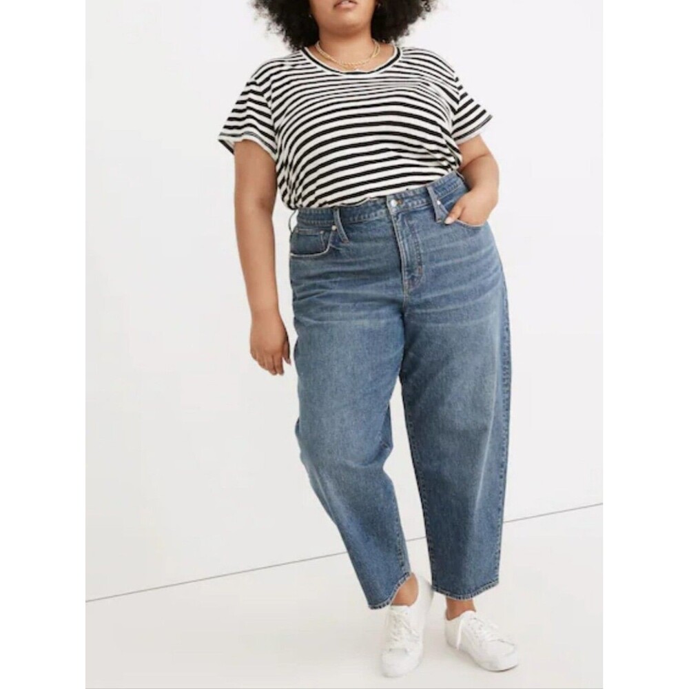 Madewell Balloon Jeans Corson Wash Size 20 W